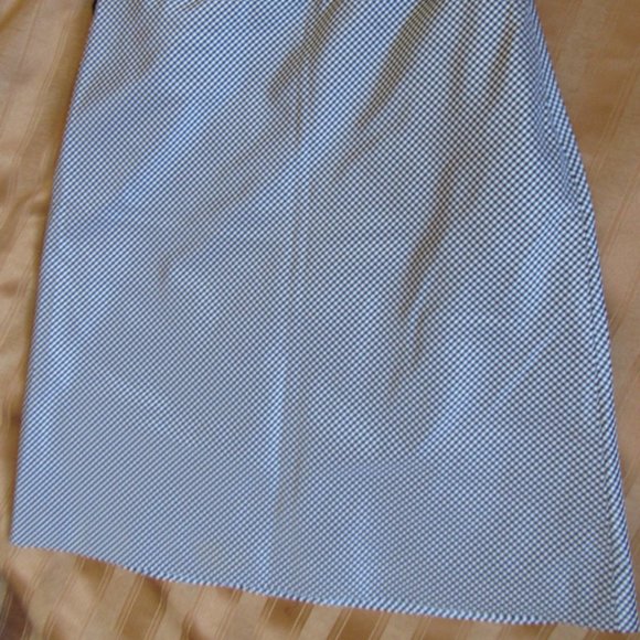Anne Klein Plaid Mini Skirt sz.4, 100% Silk, Lined - Picture 7 of 7